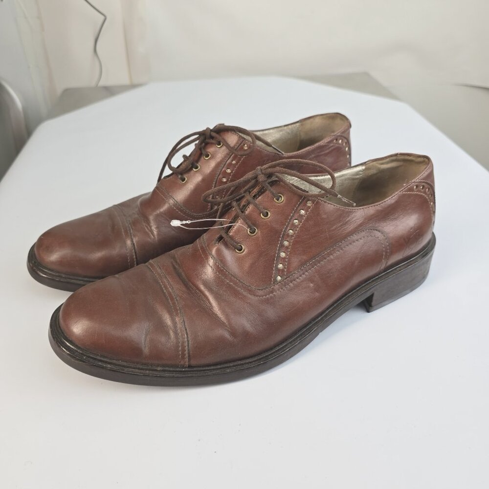 John Fluevog Capitalists TSE oxford shoes.